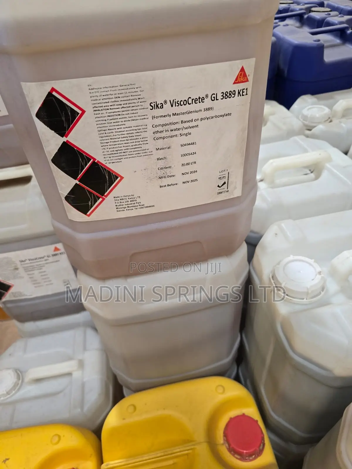 Master Glenium 3889/ Sika Viscocrete Gl 3889