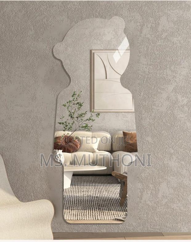 45*120cm Large Size Peel and Stick Wall Mirro - main view