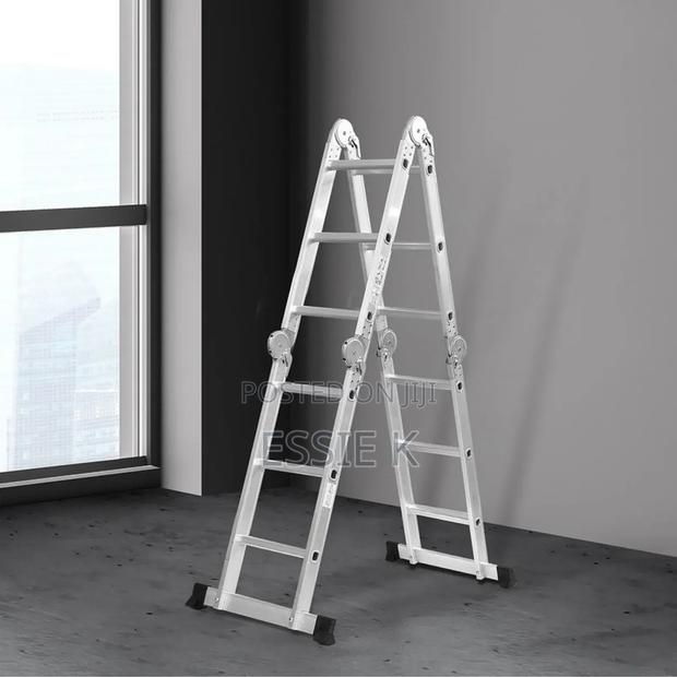 Aluminium Ladder Multipurpose 4×3 (12ft) - thumbnail 3