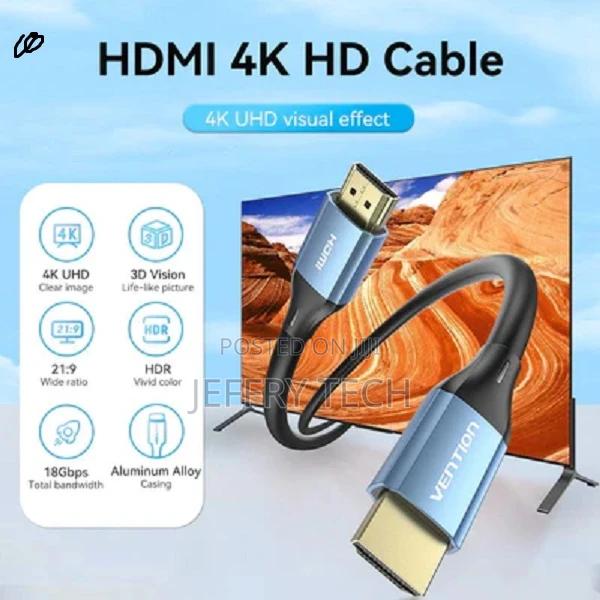 Vention Hdmi Male to Male Hd Cable 10 Meters - Alhsl