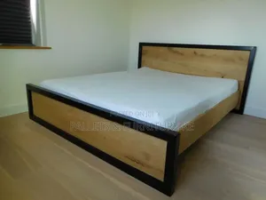 Steel Wood Serenity Bed