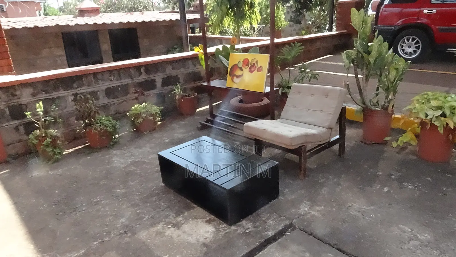 Coffee Table With Assorted Furniture