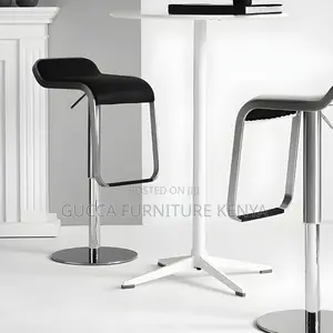 Home Chairs: Modern Style Adjustable Backrest Counter Stool