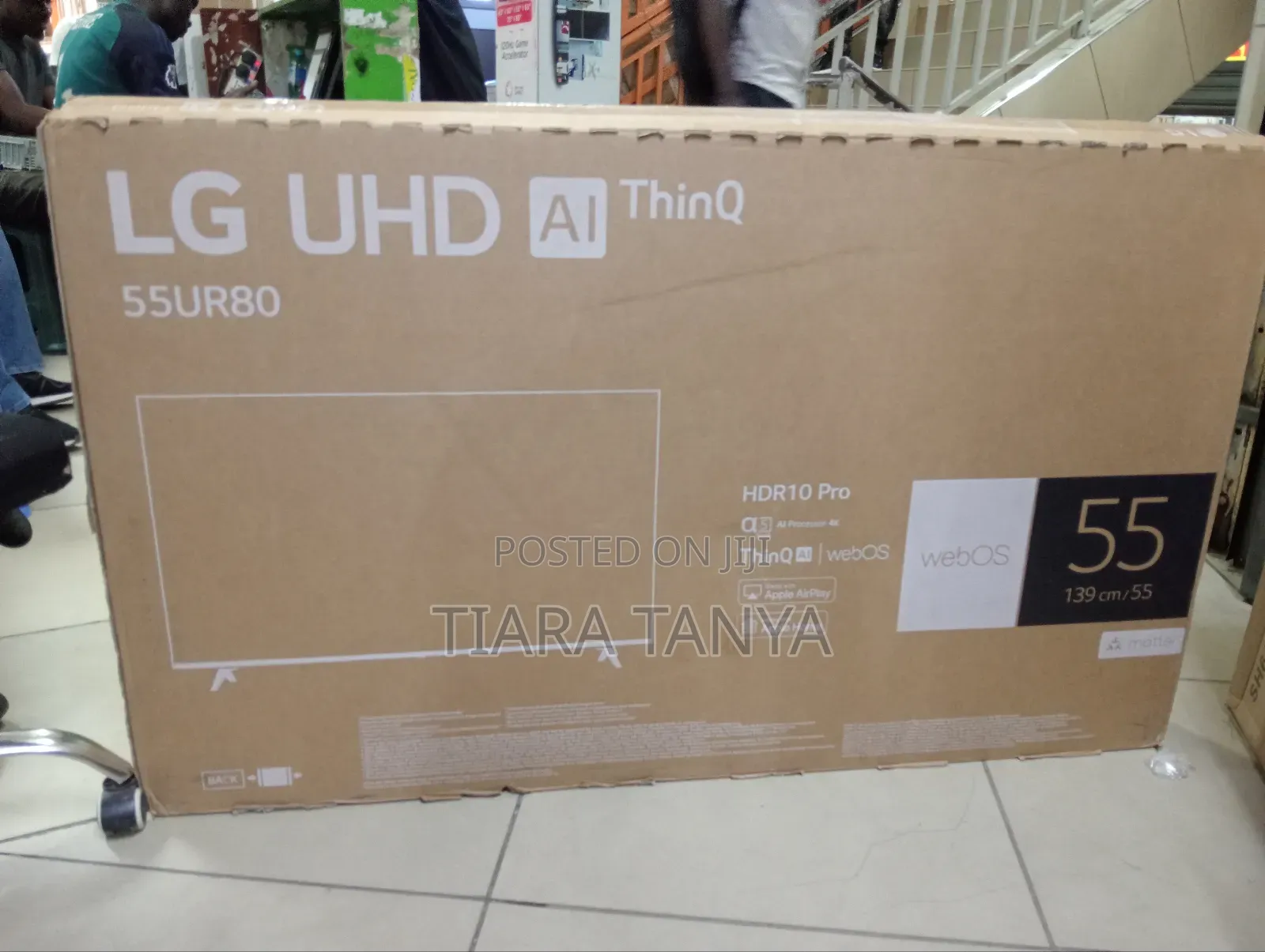 Lg 55" Smart Ut8o Tv