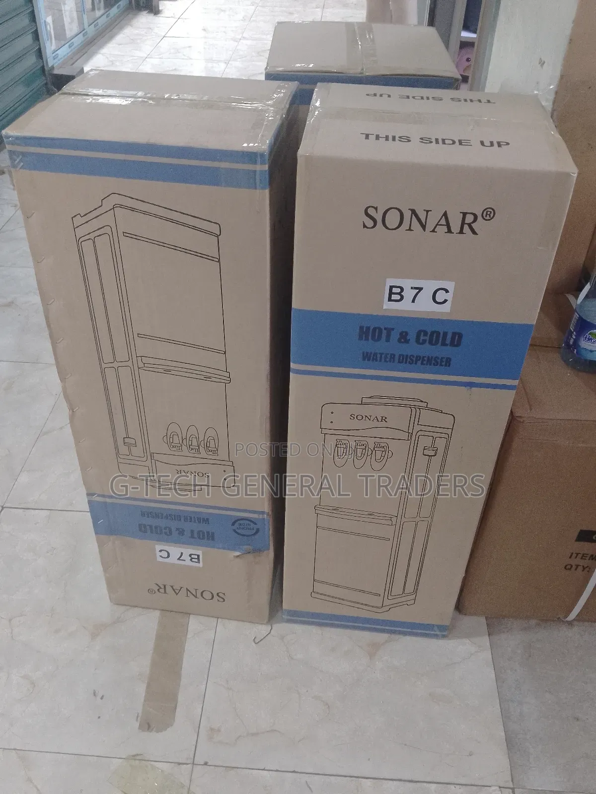 Sonar B7c Hot, Normal and Cold Water Dispenser