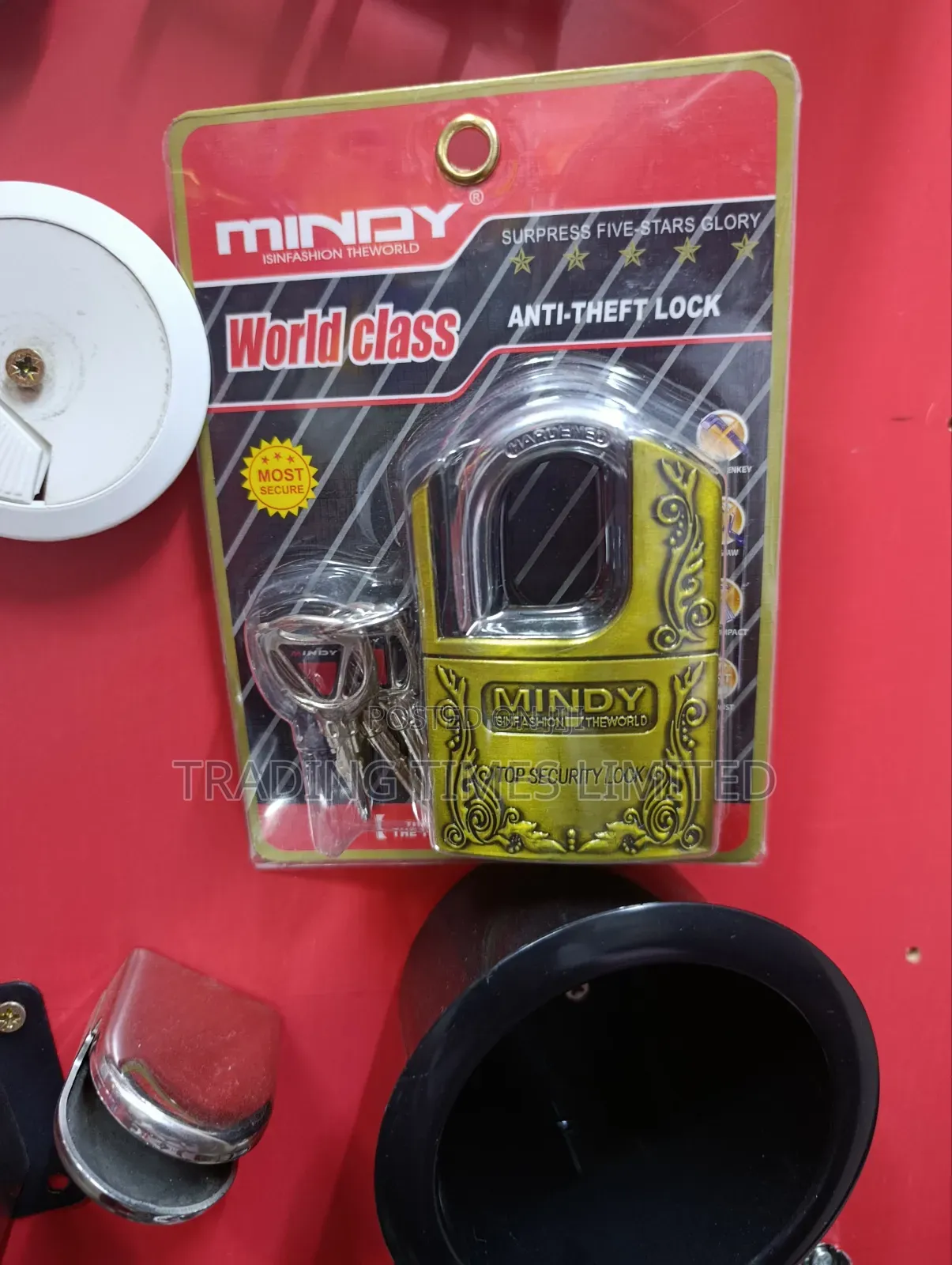 Mindy 60 Mm Anti -Theft Padlock