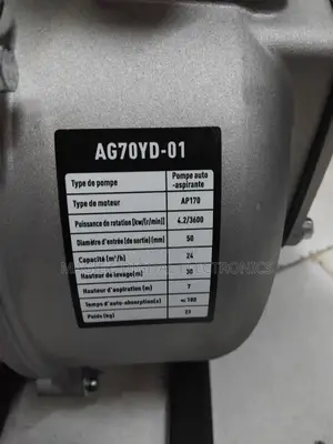 Agbon Gasoline Water Pump 2inch