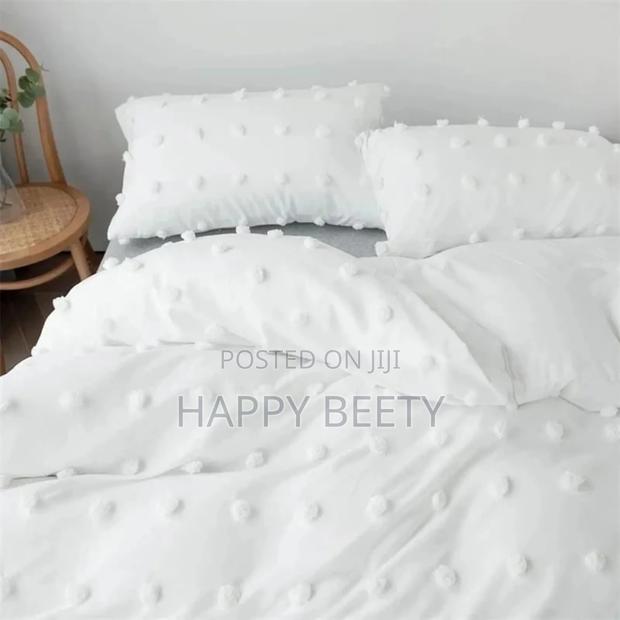 *3pcs Set White Duvet Cover* - thumbnail 2