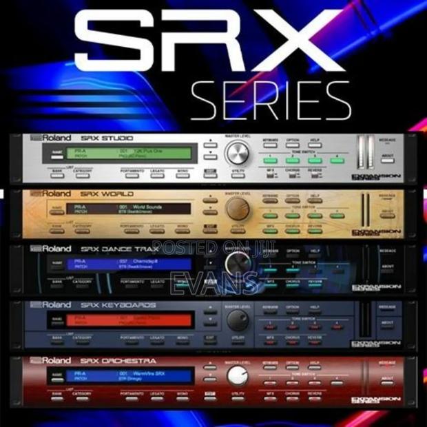 Roland Cloud SRX - main view