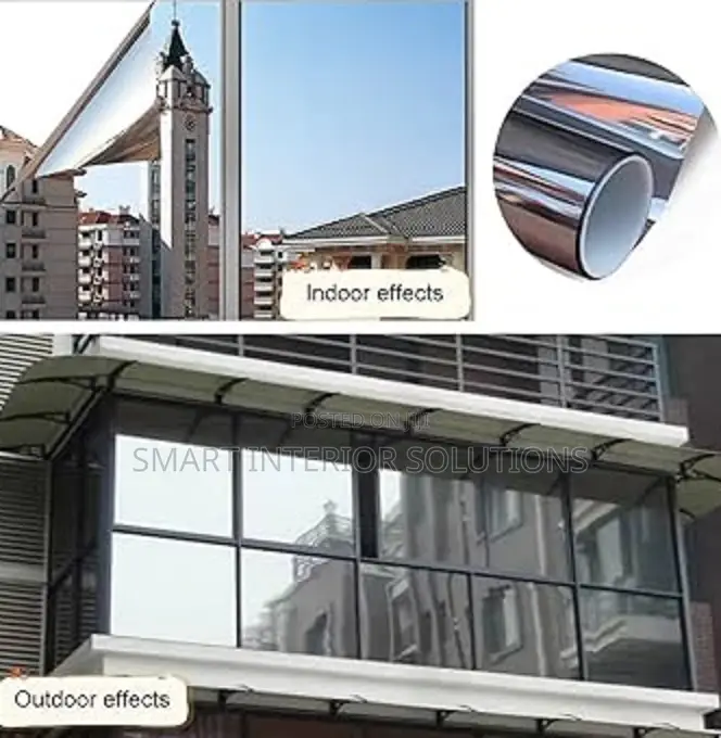 Heat-Blocking Privacy Film