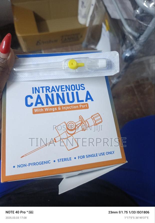 Branular/Canula(Yellow) G24