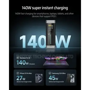 Cuktech 20 Power Bank 25000mah 210w Max