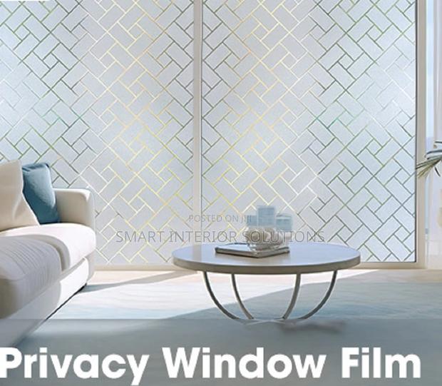 Frosted Window Film for Enhanced Privacy