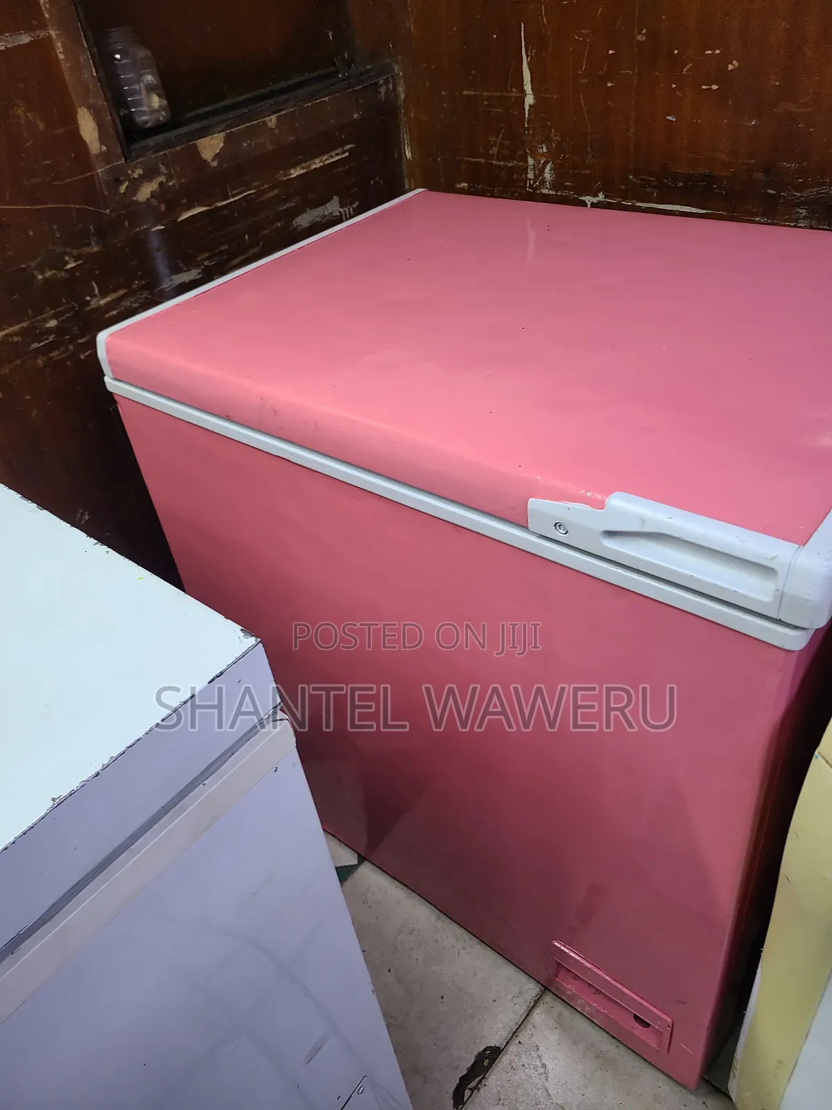 Pink 250litres Deep Freezer