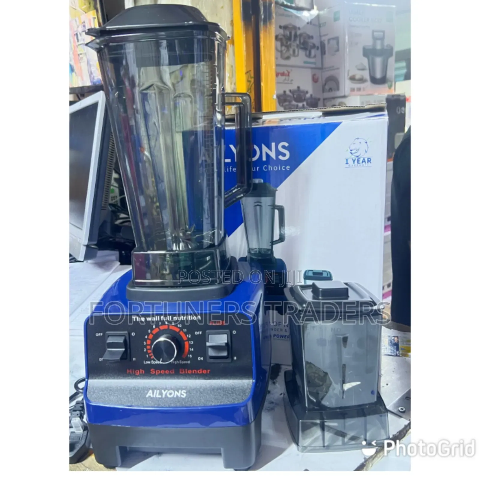 Blender 2 in 1 Ailyon Commercial Blender