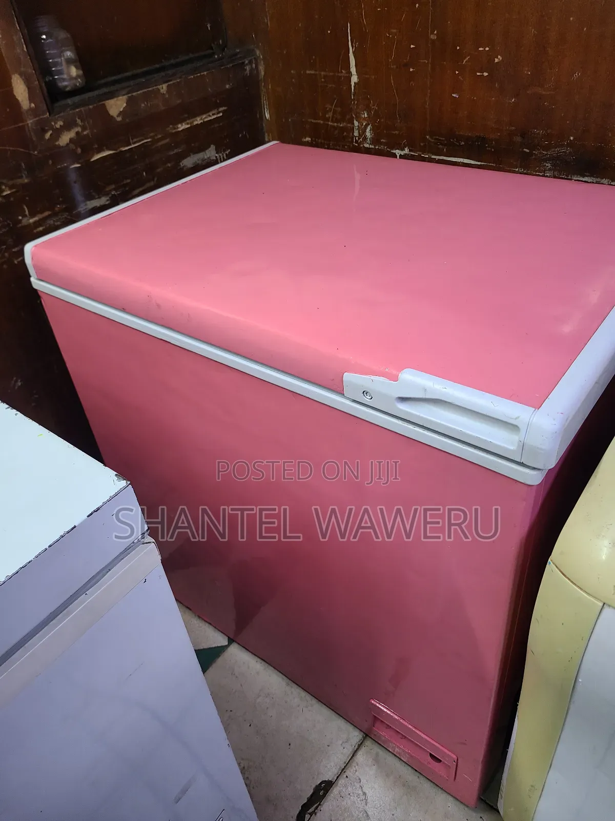 Pink 250litres Deep Freezer