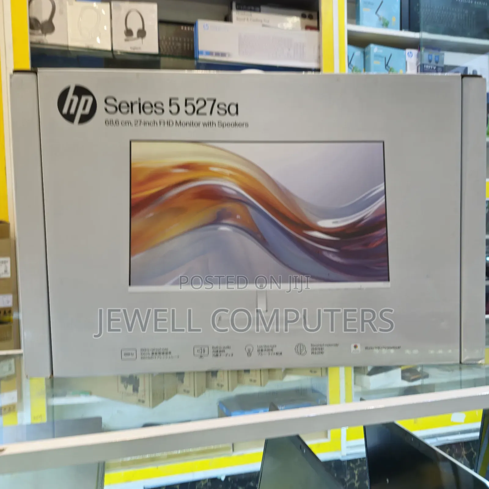HP Series 5 527sa 27"Frameless FHD (1080p) With Speakers