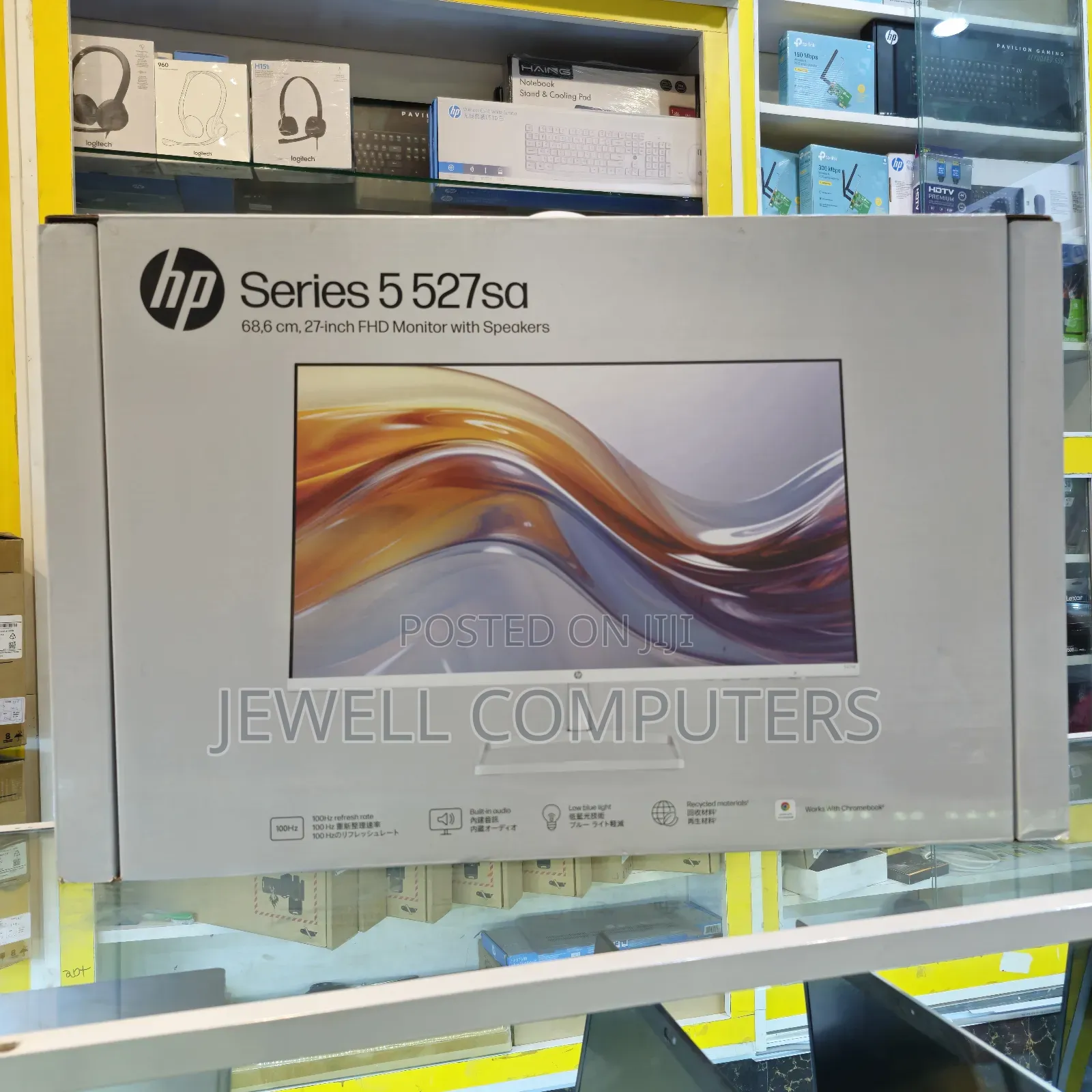 HP Series 5 527sa 27"Frameless FHD (1080p) With Speakers