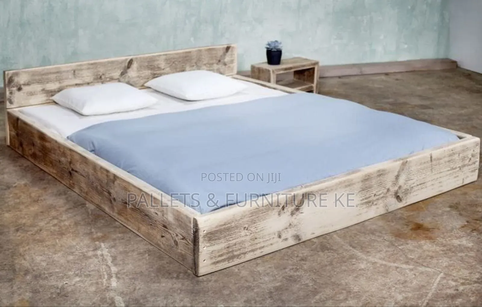 Birch Natural Wood Bed Frame