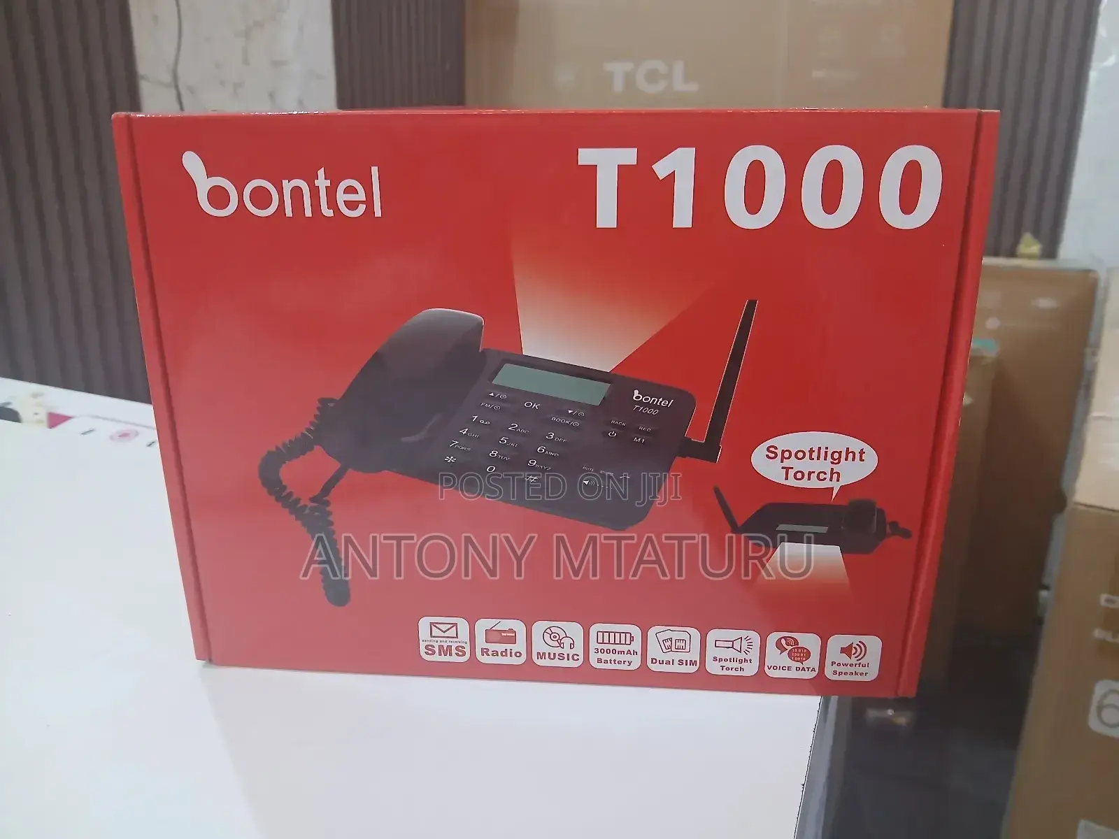 New Bontel T1000 Black