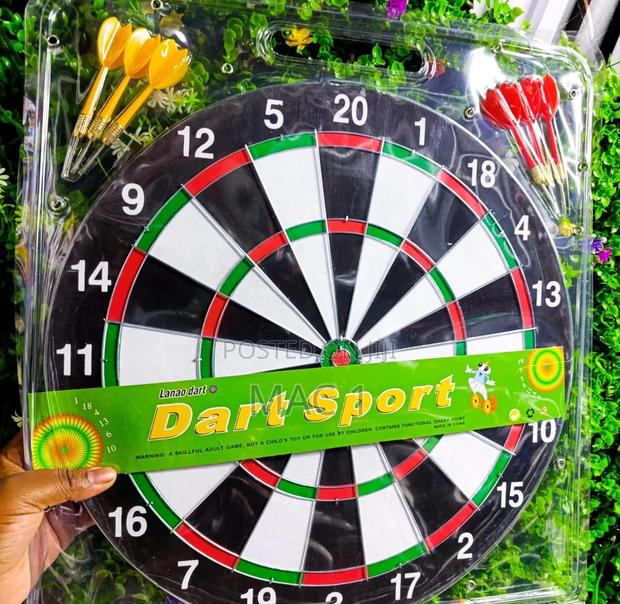 Dartboard 17" With Darts Set - main view