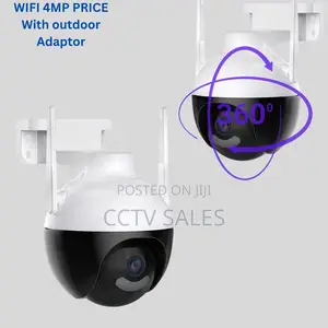 4mp Wireless Outdoor CCTV Camera Ai Powered