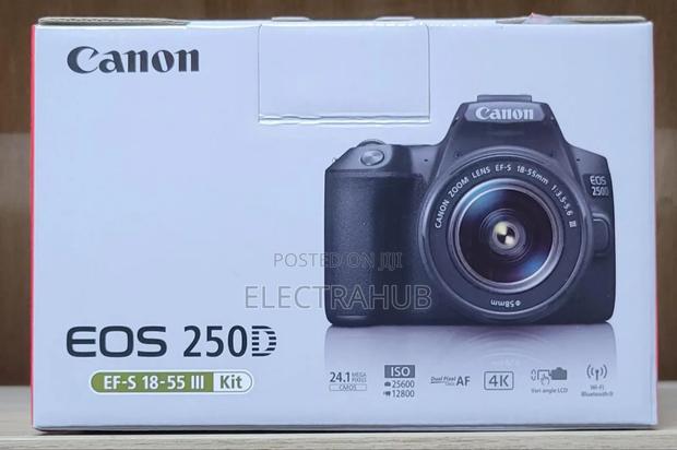 Canon Eos 250d Ef-S 18-55mm Lens New Sealed in a Shop