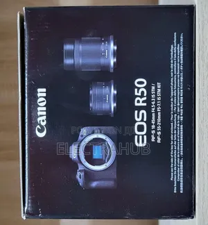 Canon R50 Rf-S 18-45mm Rf 55-210mm Lens New Sealed