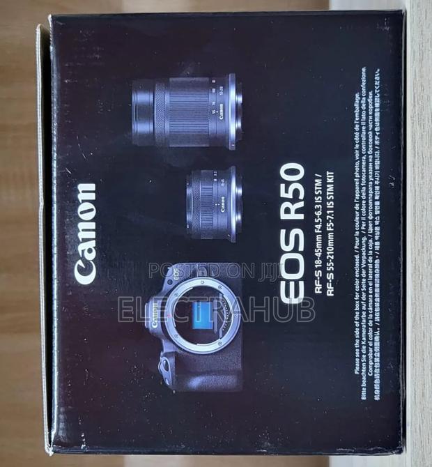Canon R50 Rf-S 18-45mm Rf 55-210mm Lens New Sealed