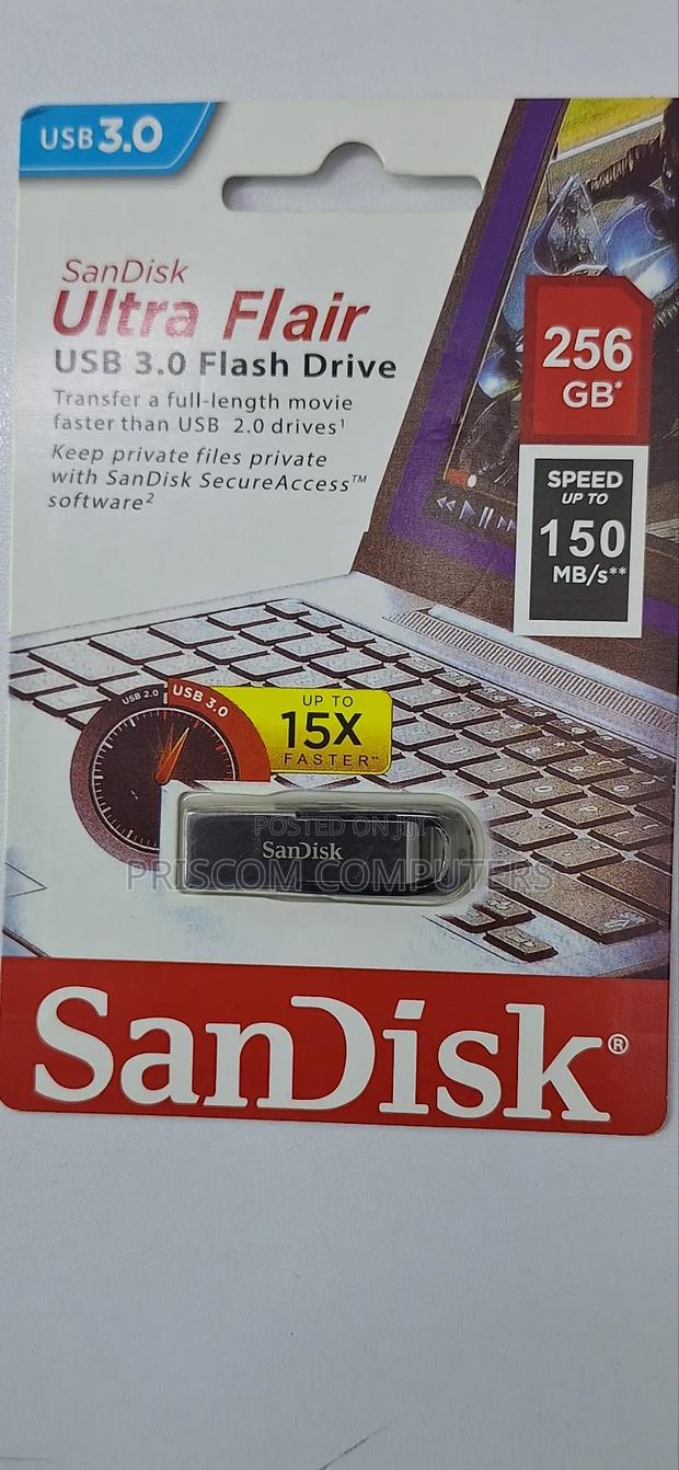 Usb 3.0 Flash Disk Drive - 256gb - main view