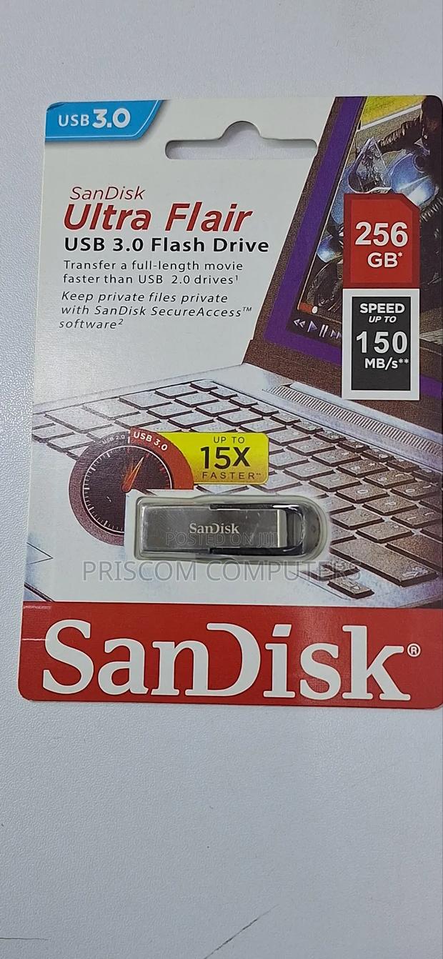 Usb 3.0 Flash Disk Drive - 256gb - thumbnail 3