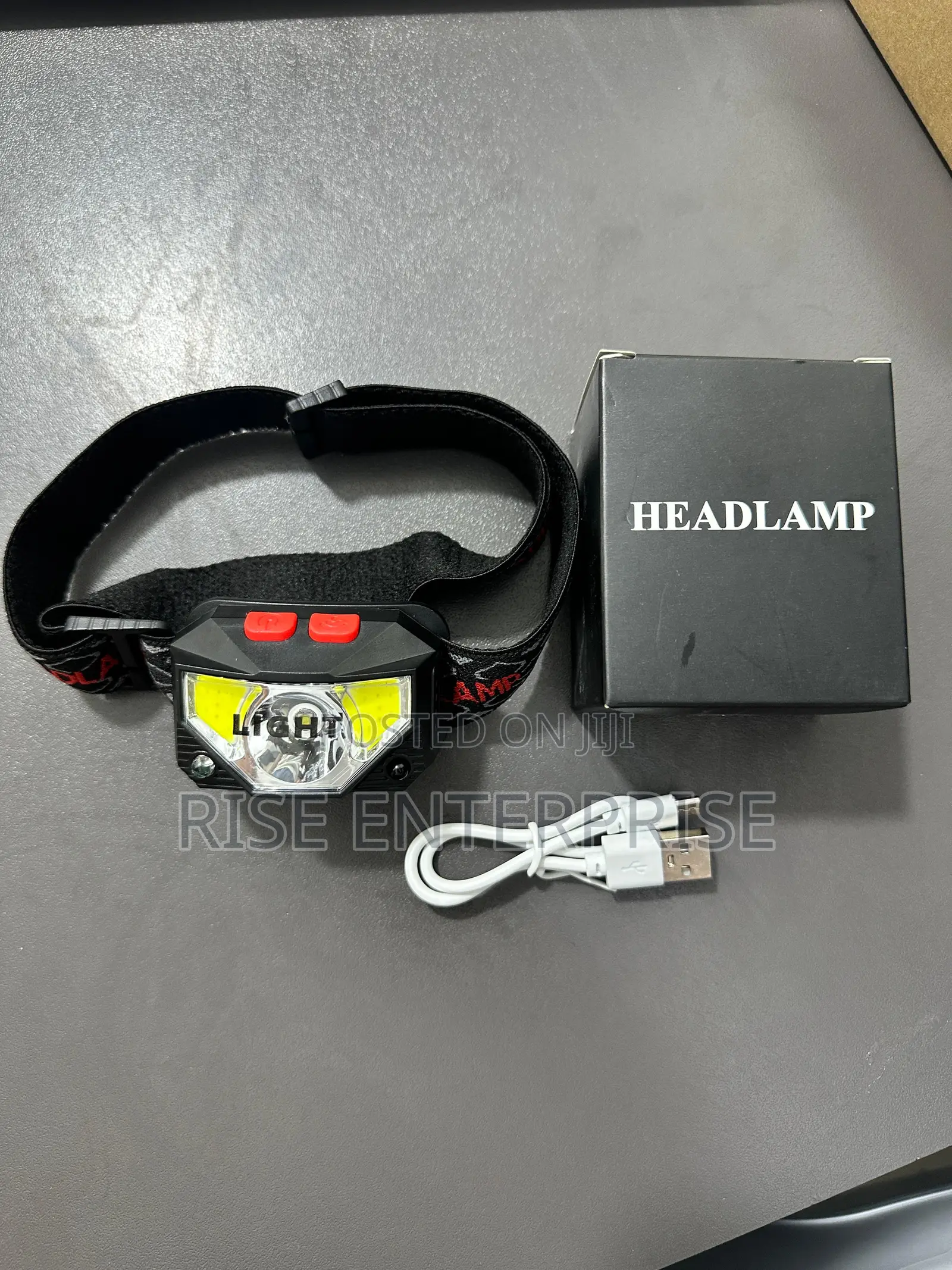 Lumens Hands-Free Led Motion Sensor Red-White Headlamp