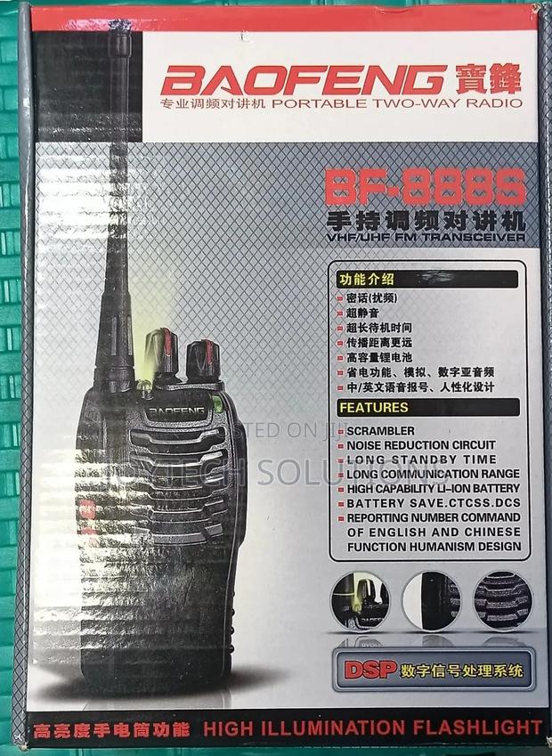 888s Long Range 2pcs Hand Held Radio - thumbnail 2