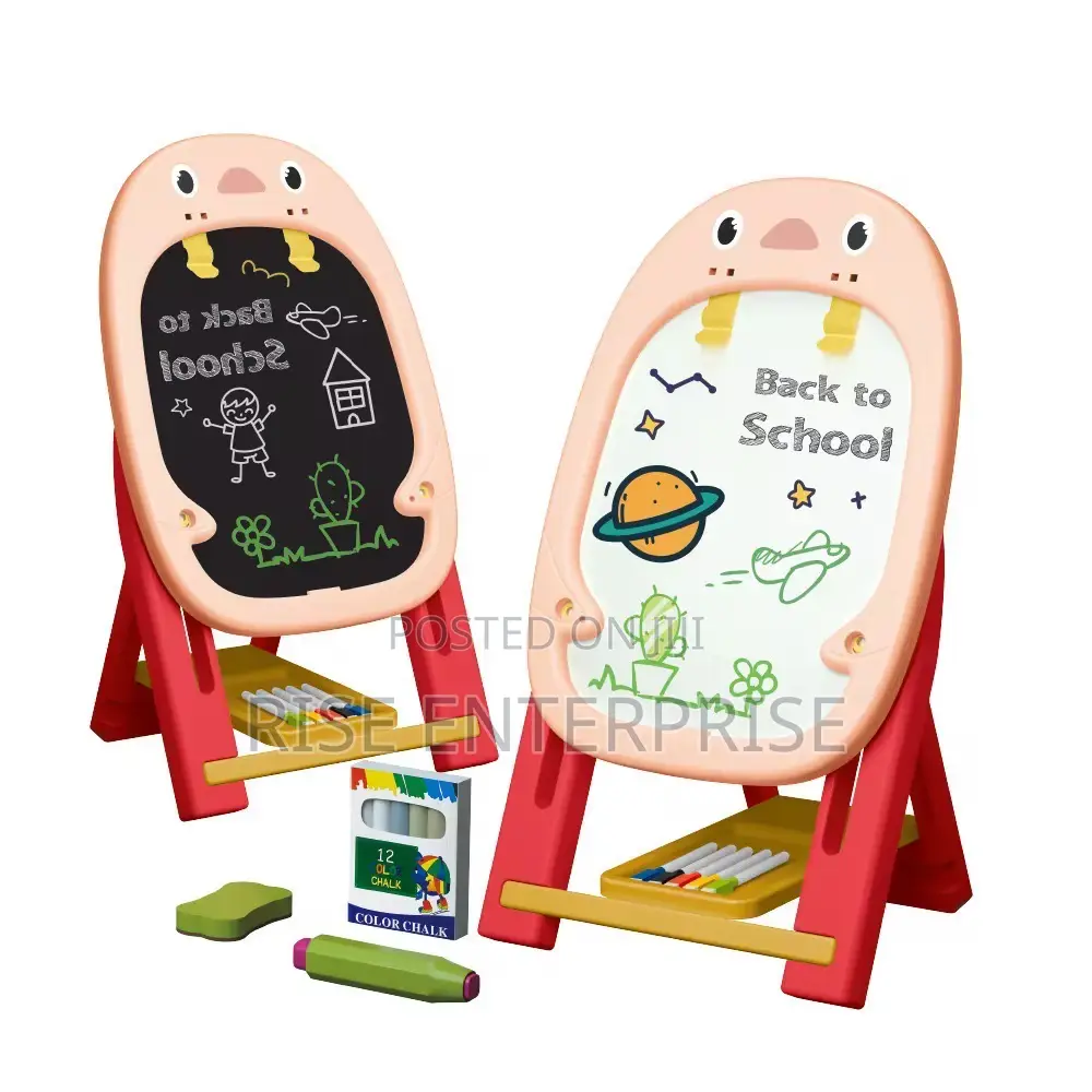 Adjustable 46 Kids Double Sided Drawing Board