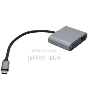 Usb C to Vga+Hdmi+Usb2.0+Pd 4 in 1 Docking Cu4512