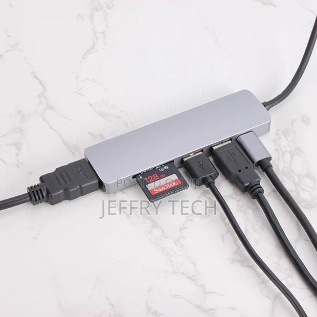 6 in 1 Usb-C Docking Station Type C to Hdmi+Usb3.0*1+Usb2.0* - thumbnail 2