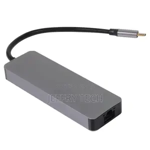 5 in 1 Usb Docking Stationusb Type C to Hdmi+Usb3.0*2+Rj45+P