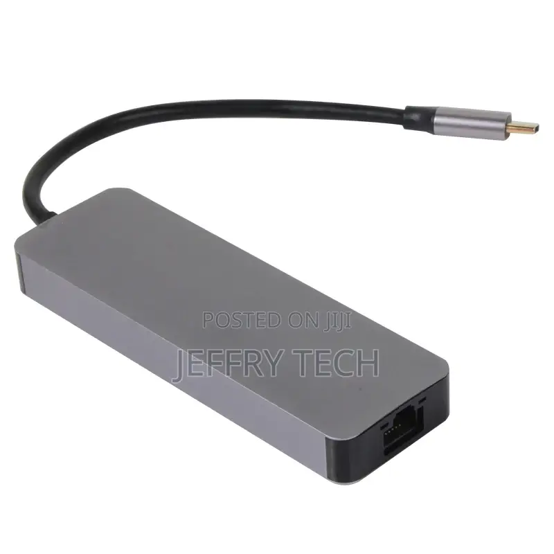 5 in 1 Usb Docking Stationusb Type C to Hdmi+Usb3.0*2+Rj45+P