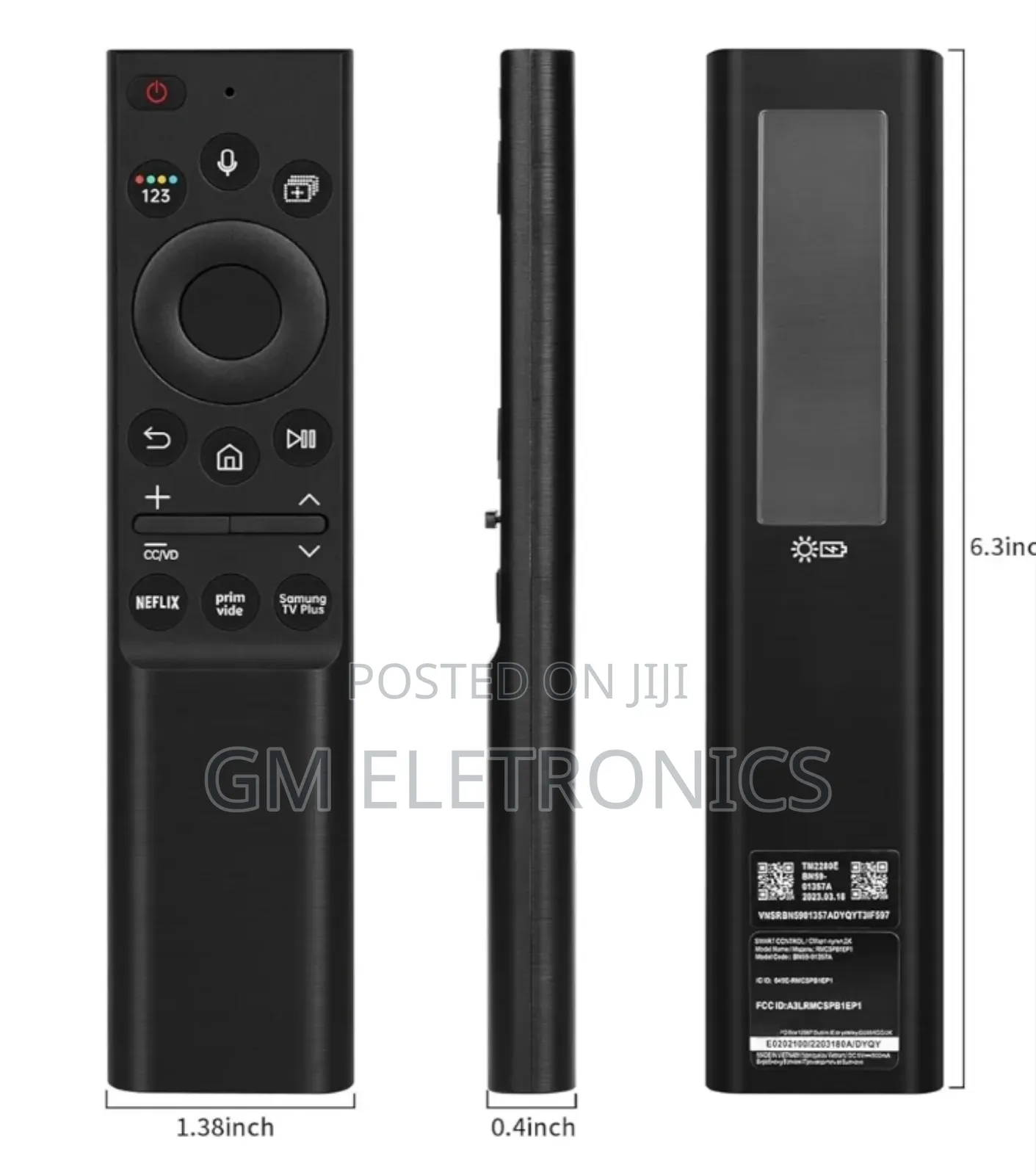 Bn59-01357a Solar Voice Remote For Neo Led Smart Ultra