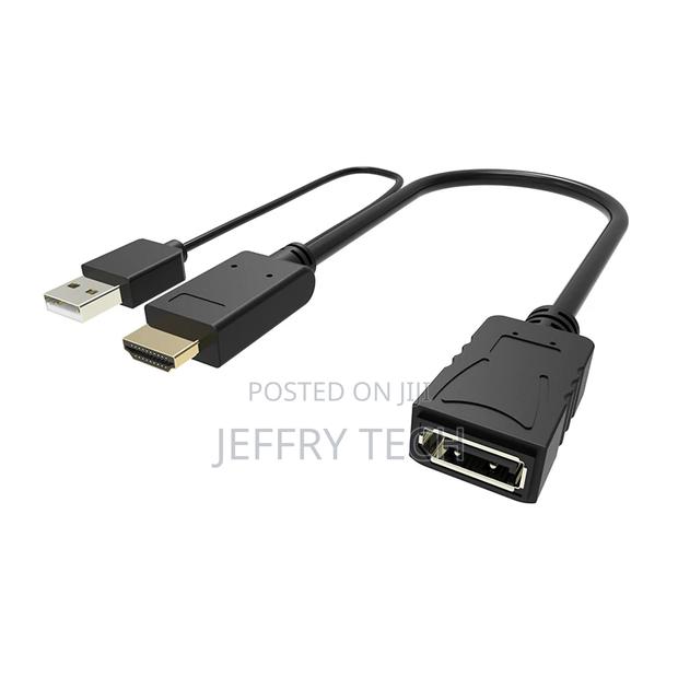 Hdmi Type a Male+Usb Connector 2: Displayport Female Cable