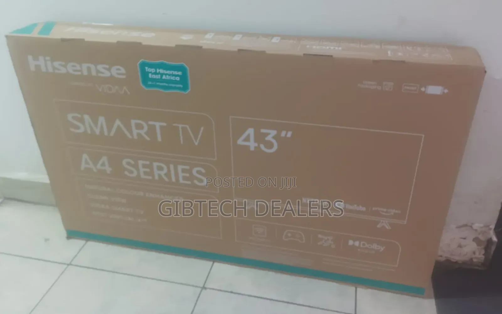 43" Hisense A4 Smart Tv