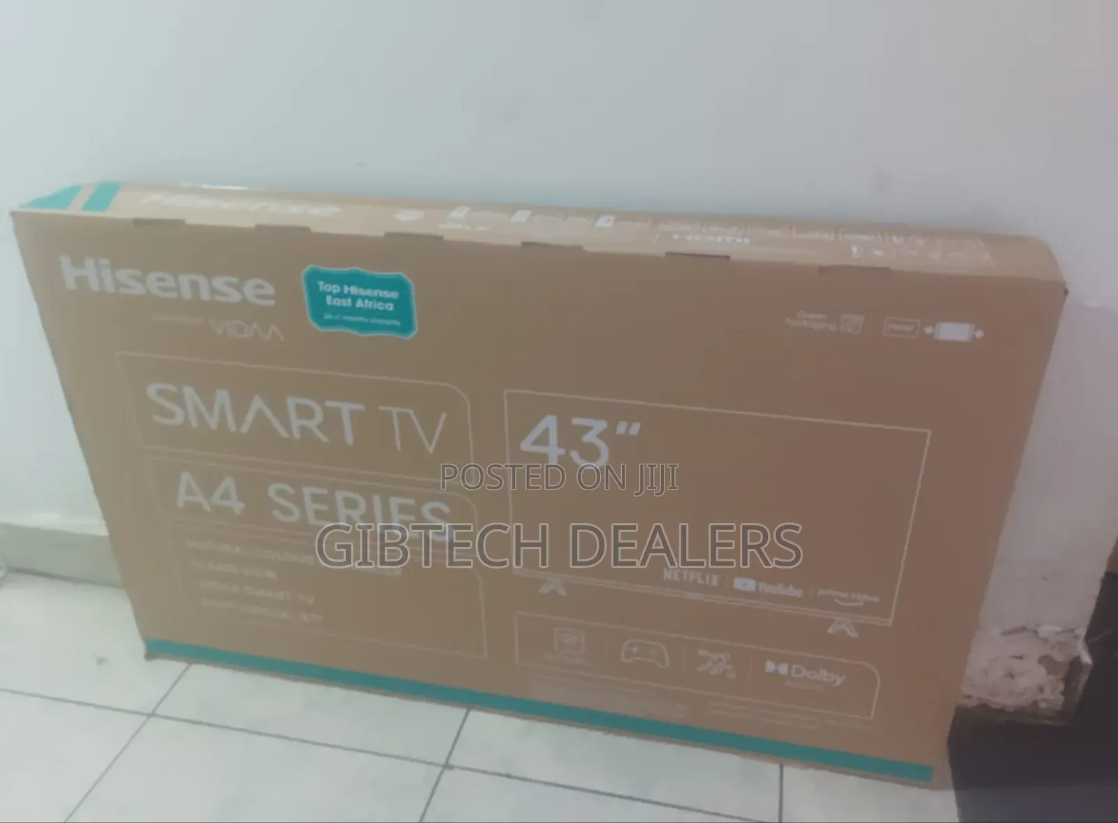 Hisense 43" A4 Frameless Tv