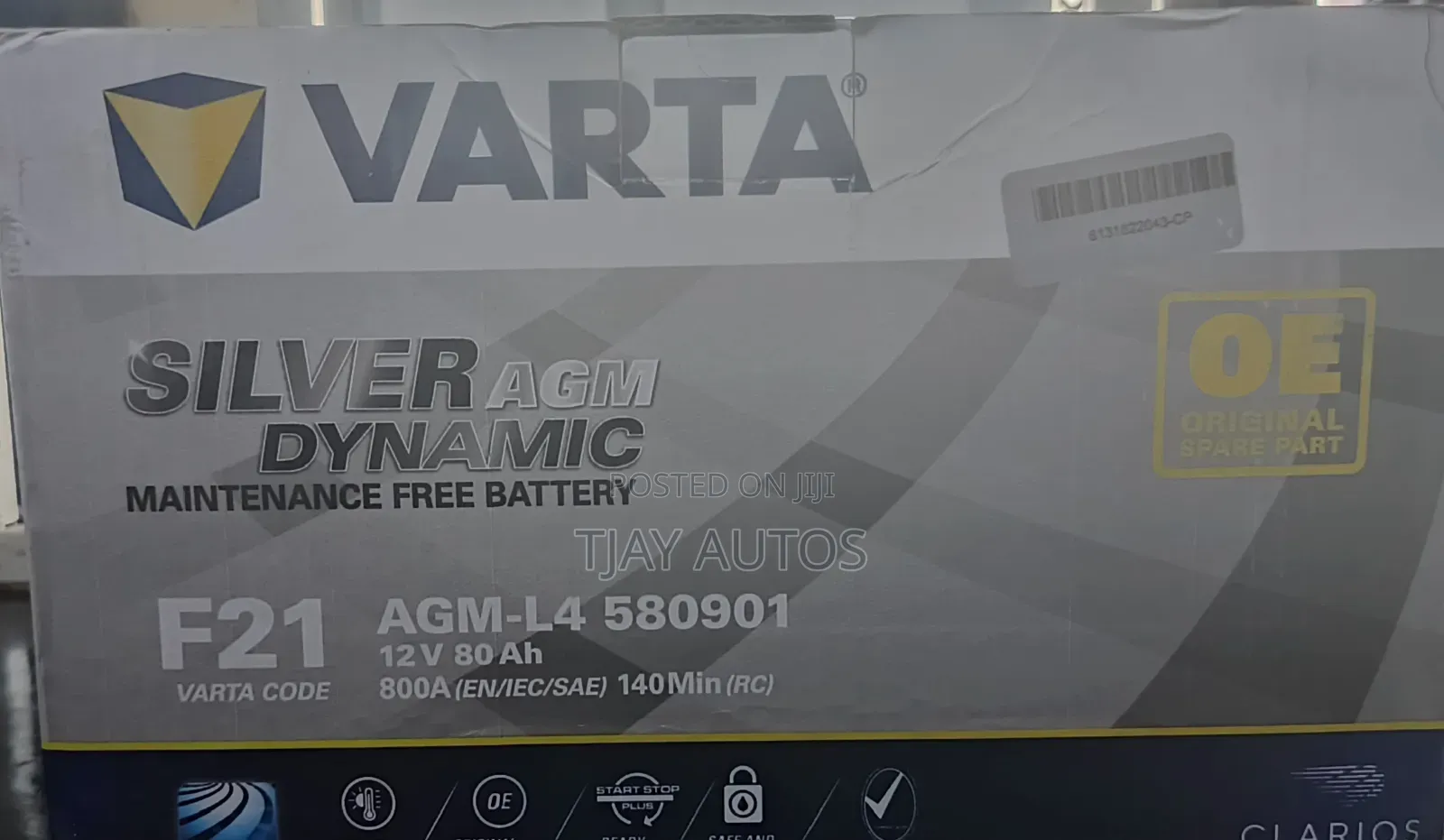 Mercedes Benz Varta Battery