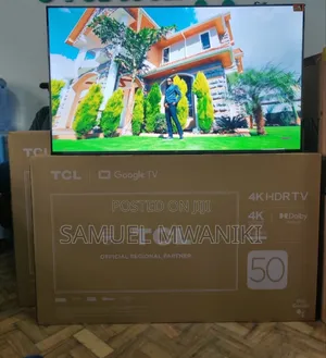 Tcl 50′′ Google Tv Uhd Hdr10+ Bluetooth V6b Latest Model