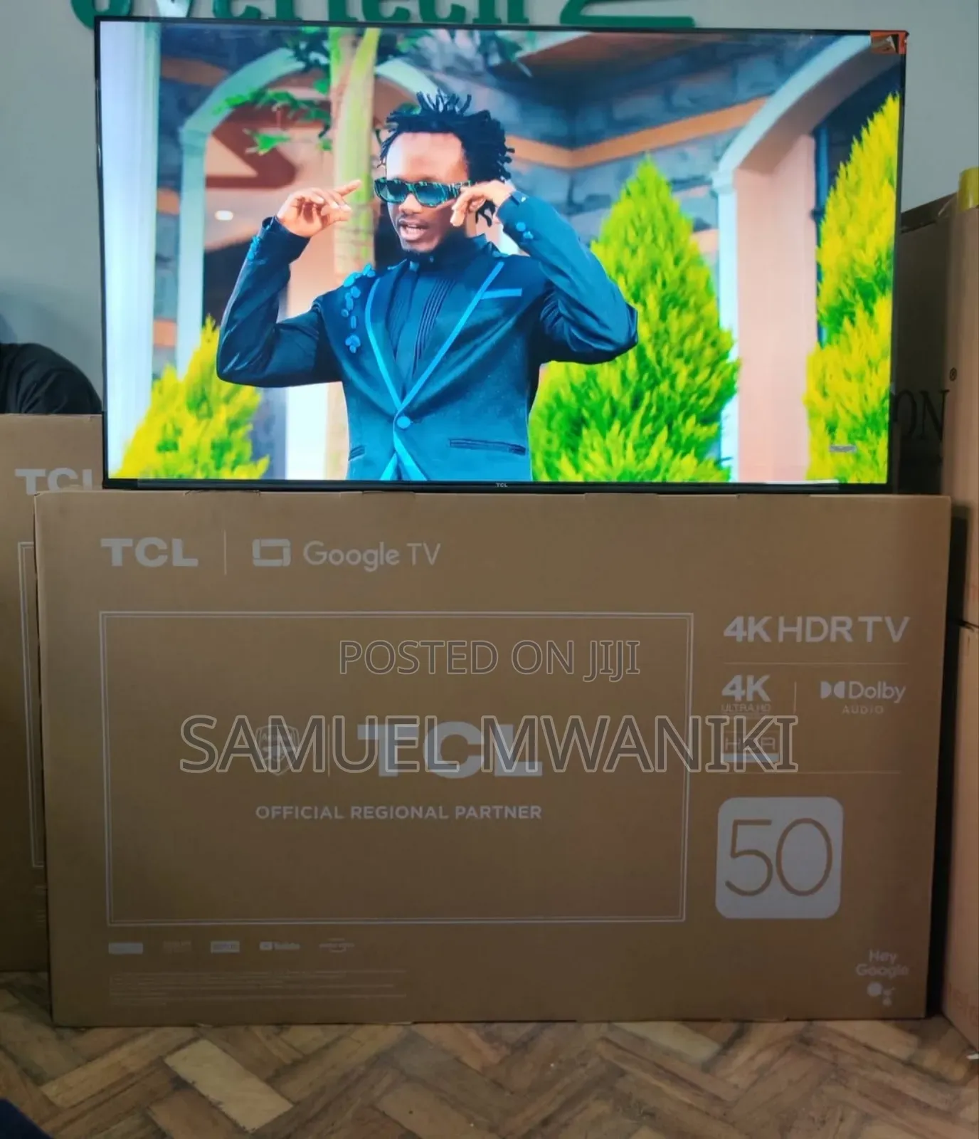 Tcl 50′′ Google Tv Uhd Hdr10+ Bluetooth V6b Latest Model