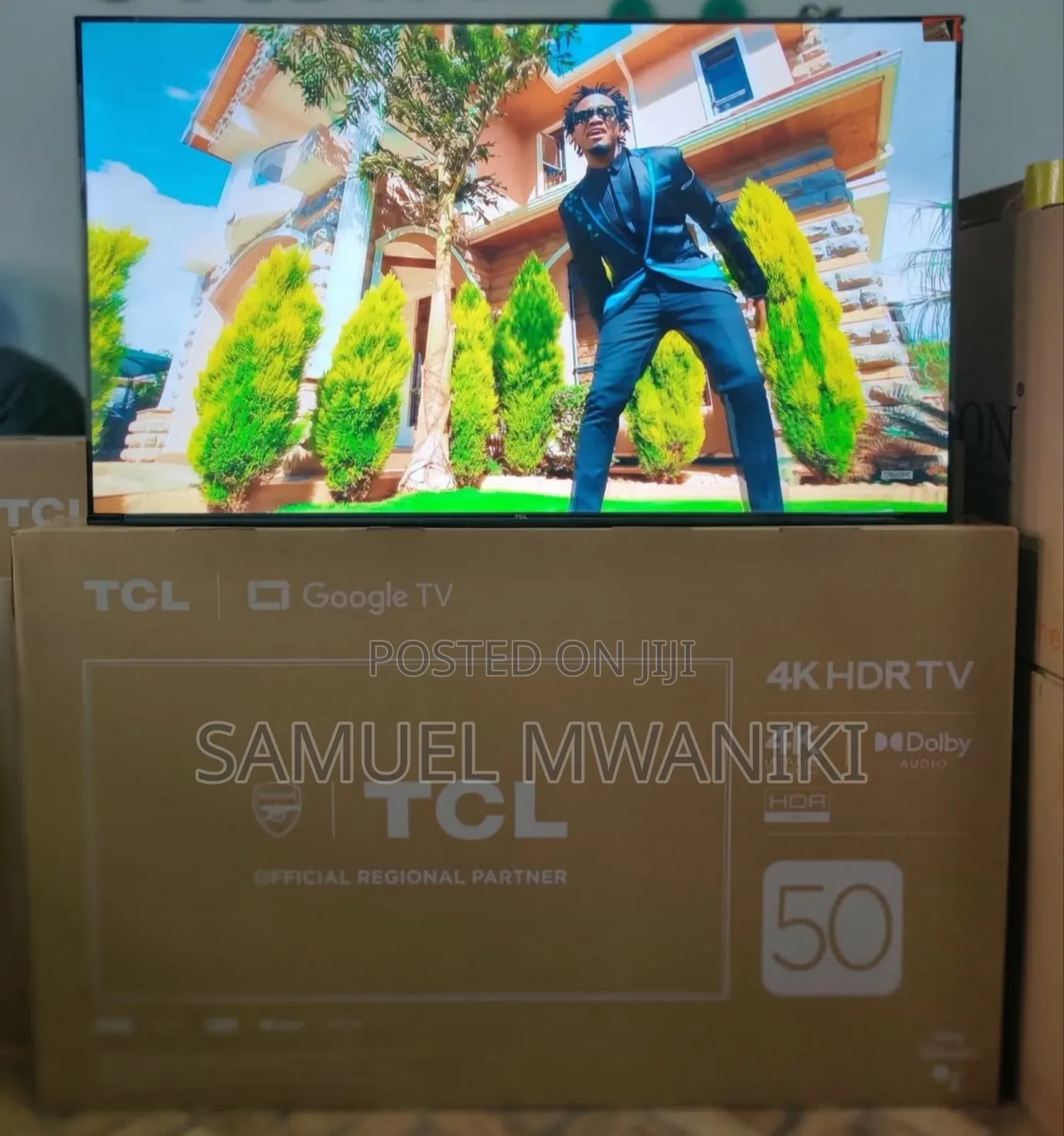 Tcl 50′′ Google Tv Uhd Hdr10+ Bluetooth V6b Latest Model