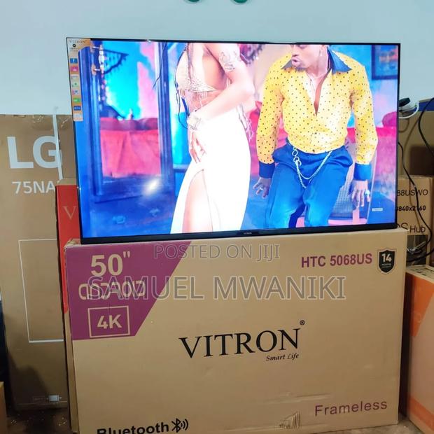 Vitron 50′′ Uhd Smart Android Tv With Bluetooth New Model