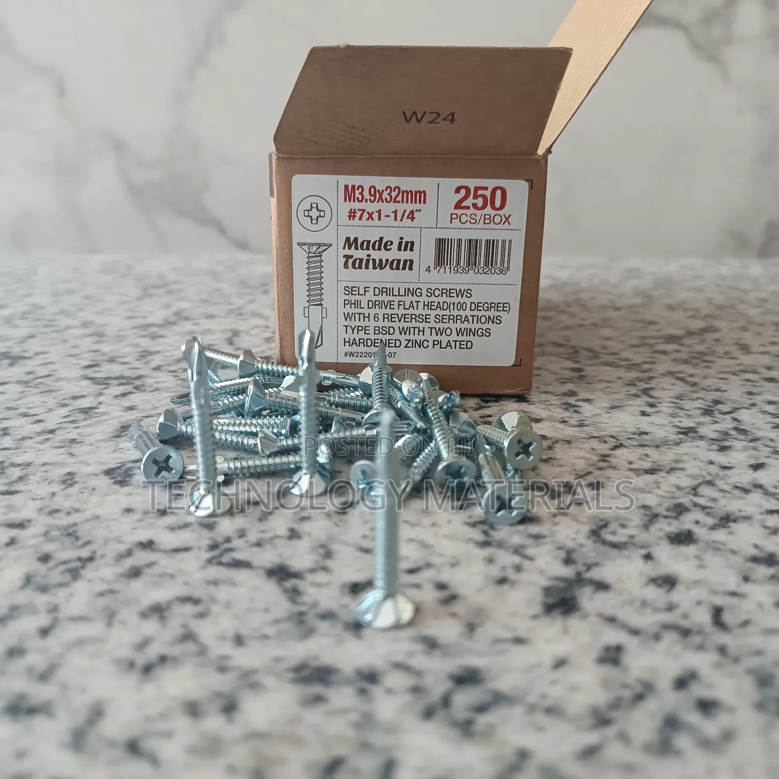 Self Drilling Screws (M3.9*32mm)