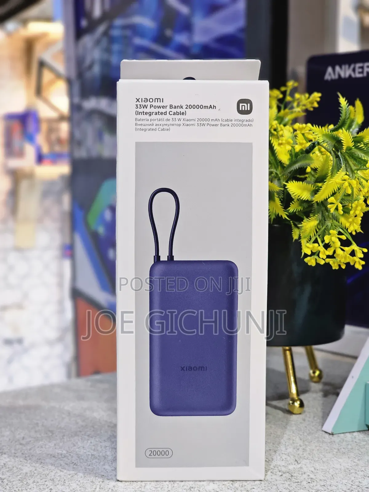 Xiaomi 33w Power Bank 20000mah (Integrated Cable)