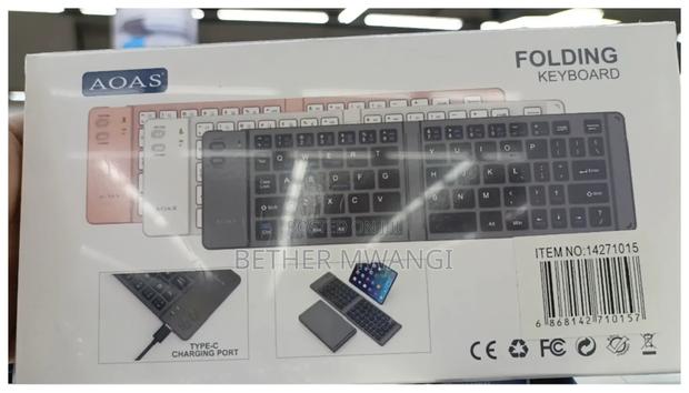 Foldable Wireless Keyboard in Kenya - thumbnail 2